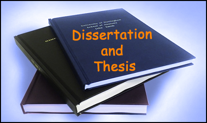 Online dissertation and thesis